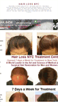 Mobile Screenshot of hairlossnycsite.com